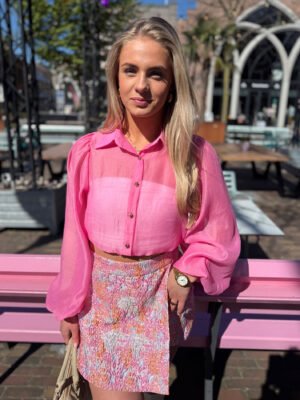 Roze see true blouse