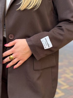 ZM - bruine studio blazer