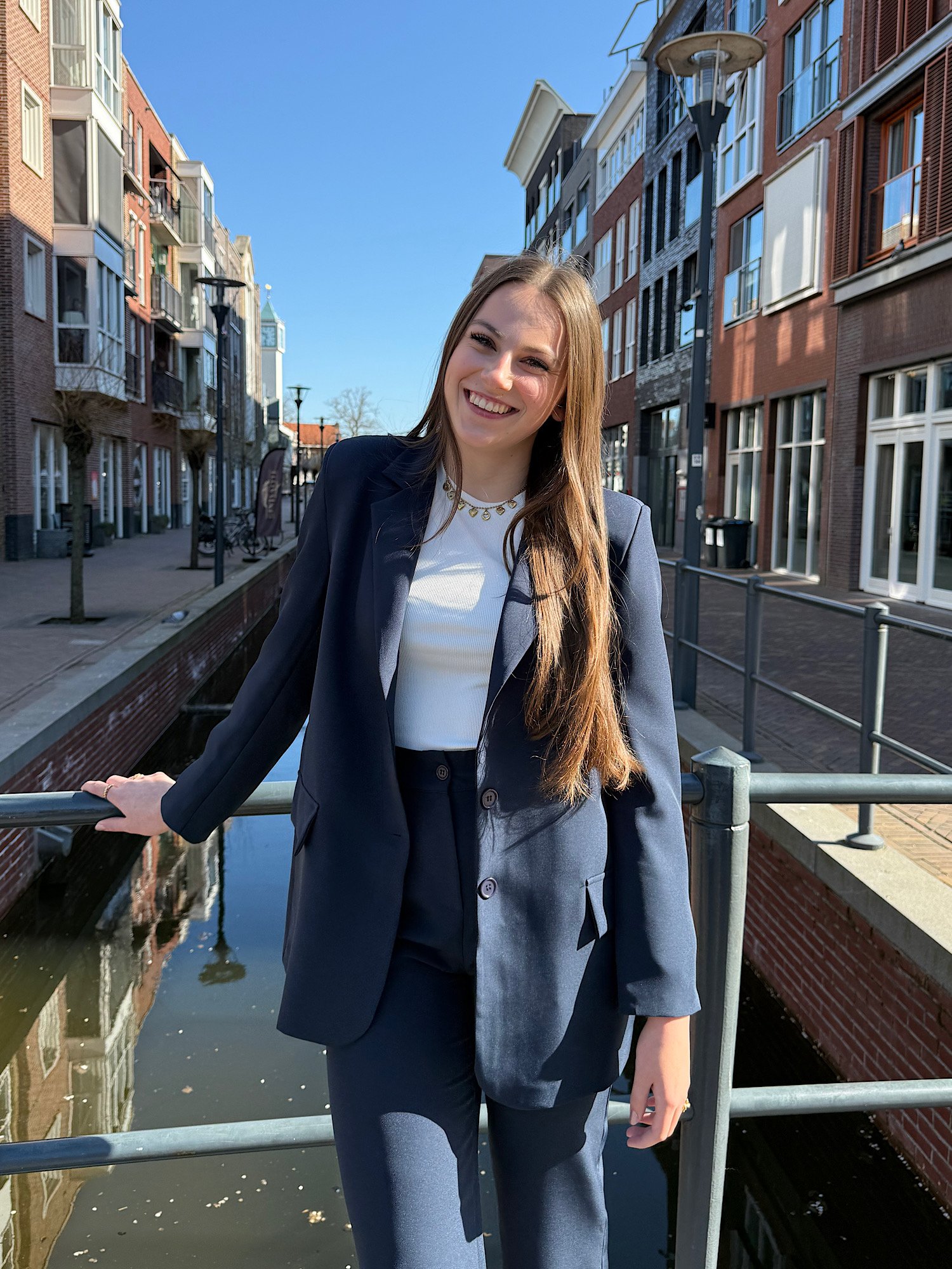 ZM - navy oversized blazer