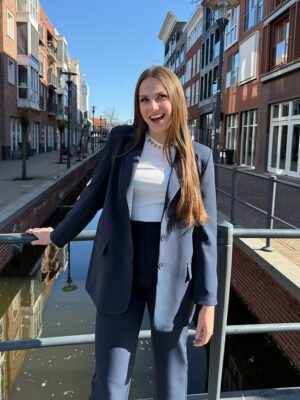 ZM - navy oversized blazer