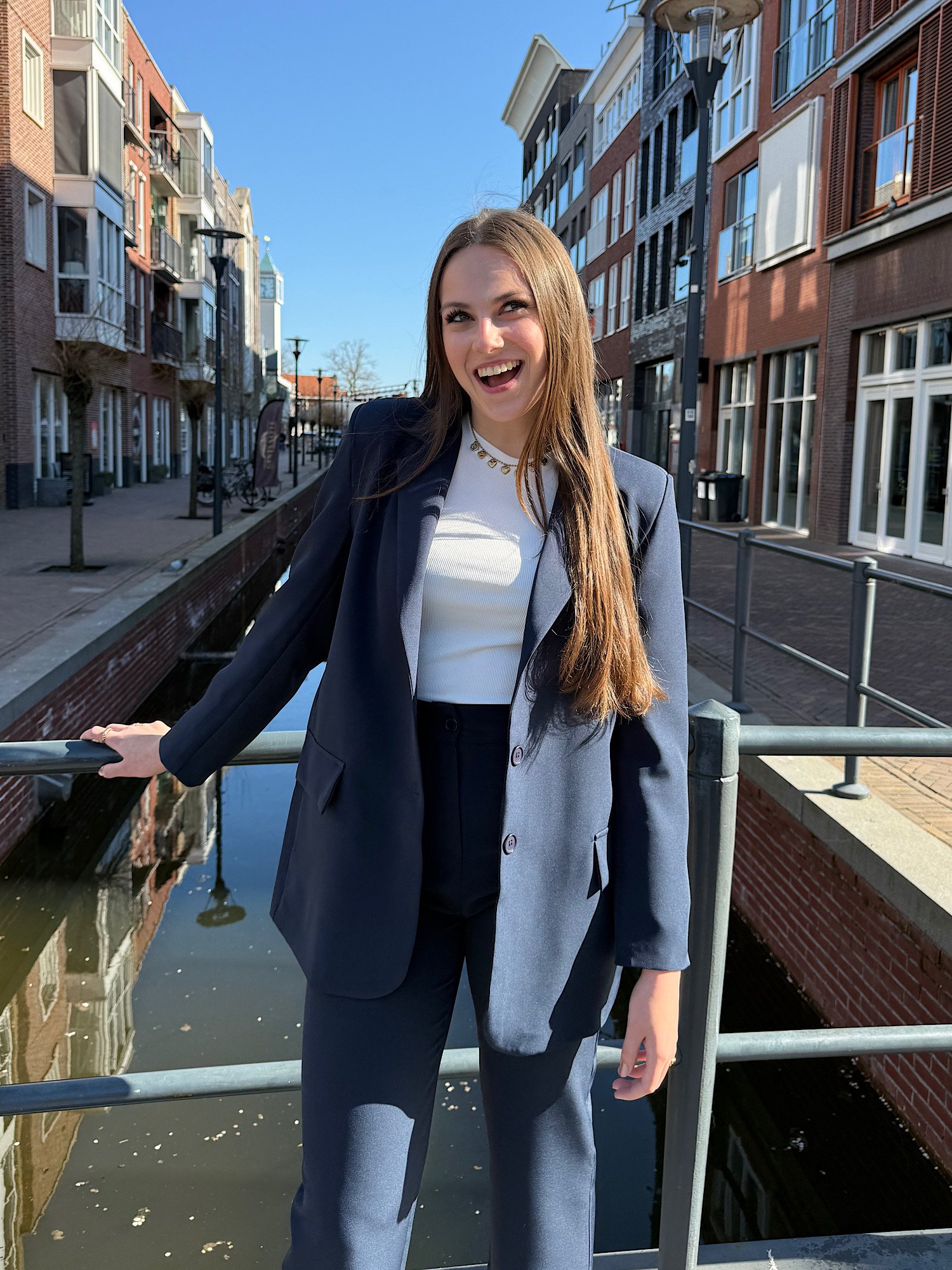 ZM - navy oversized blazer