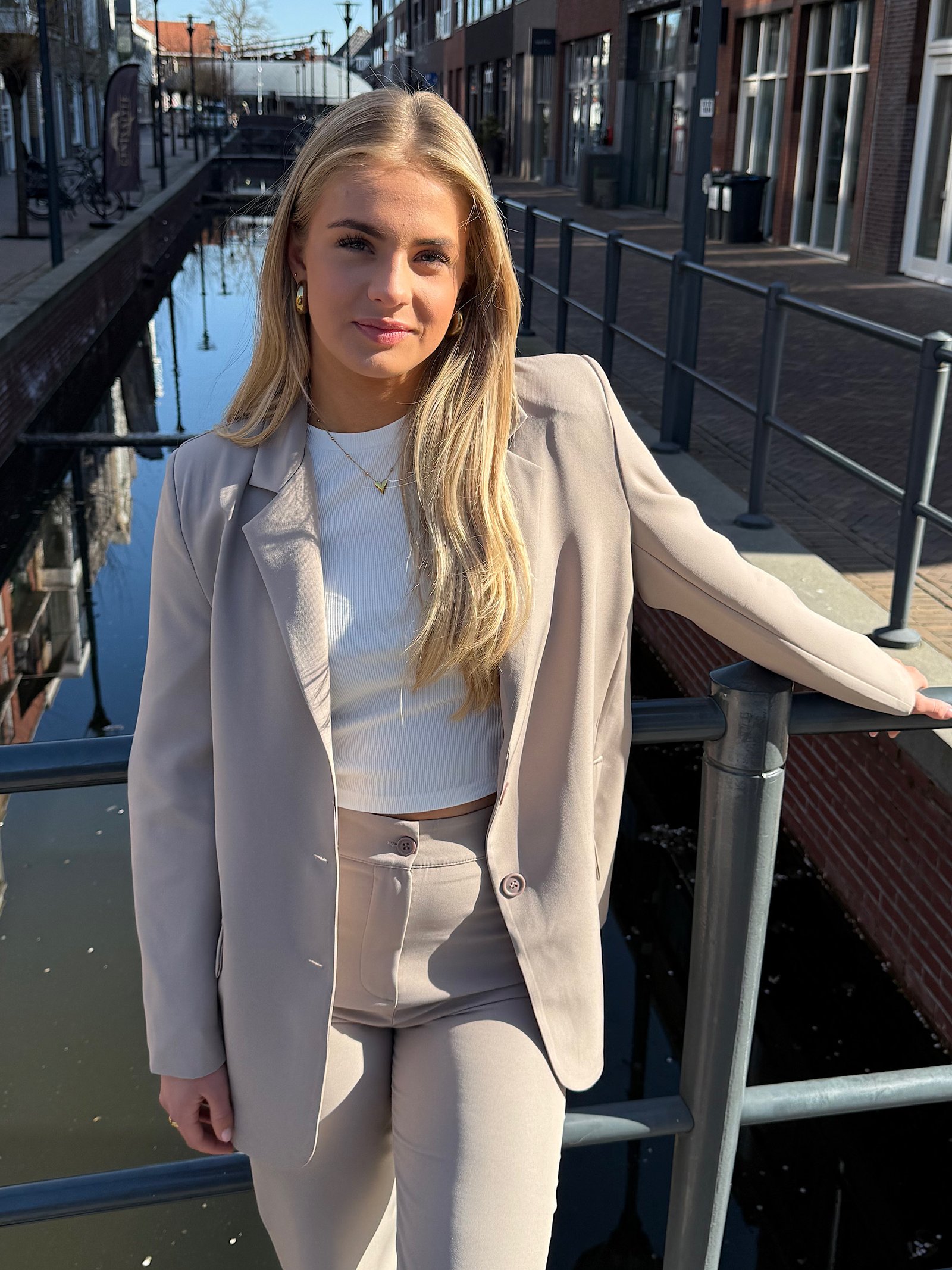 ZM - taupe oversized blazer