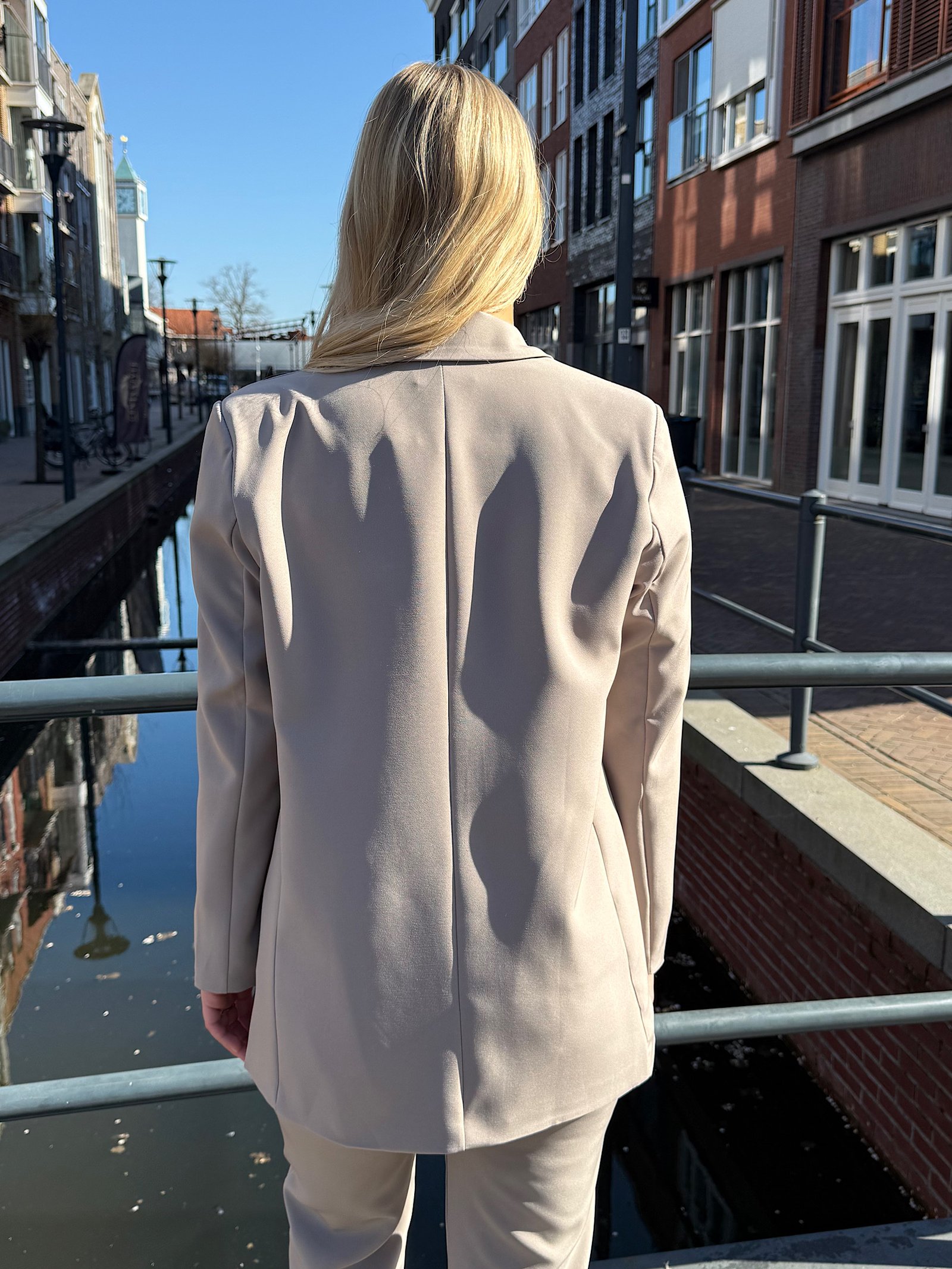 ZM - taupe oversized blazer