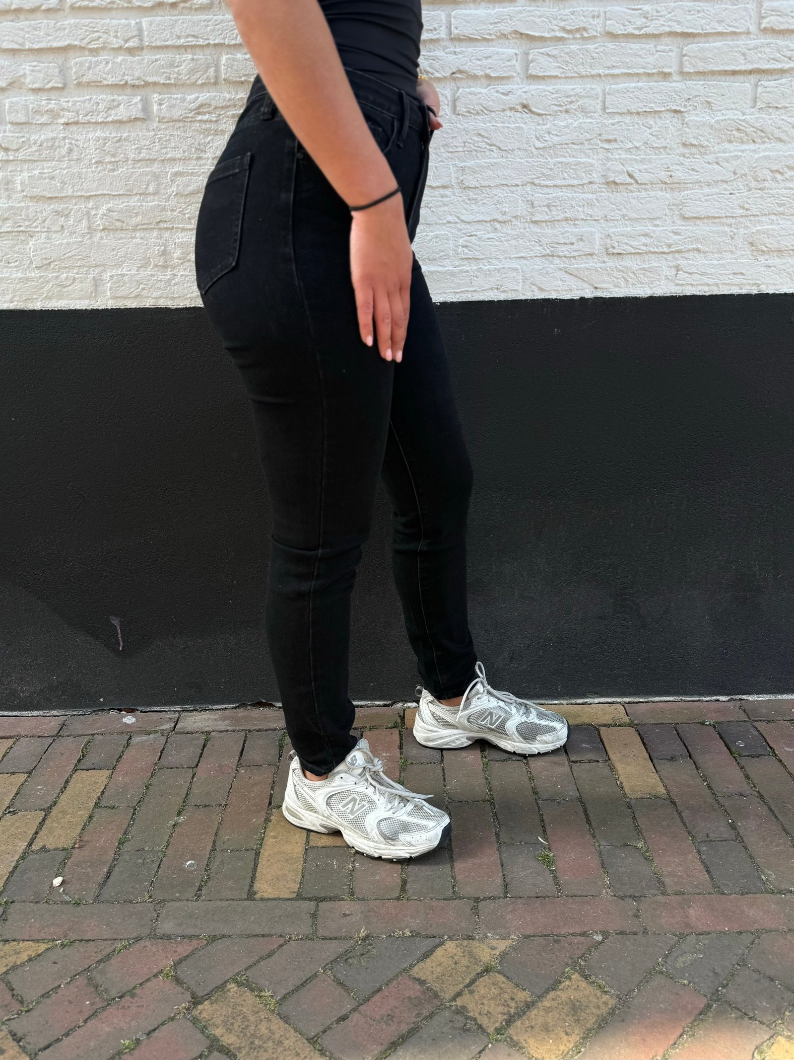 Zwarte skinny jeans 2768