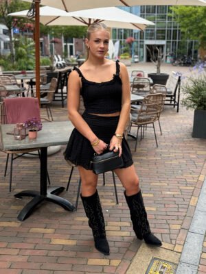 Zwarte top Nona