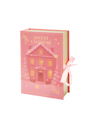 Adventskalender - roze doos