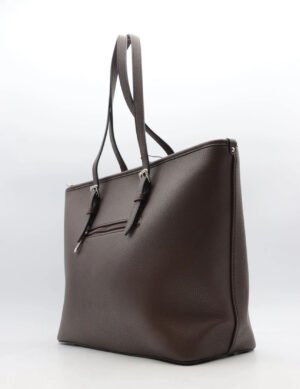 Bruine shopper met sjaaltje Joy 2508