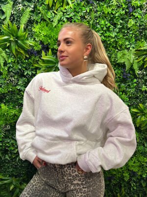 Heart hoodie - grijs