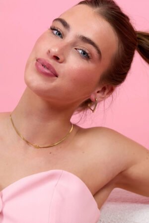 Heartfelt Hoop oorbellen - Goud