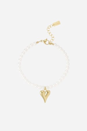 Pretty In Pearls armband - Goud