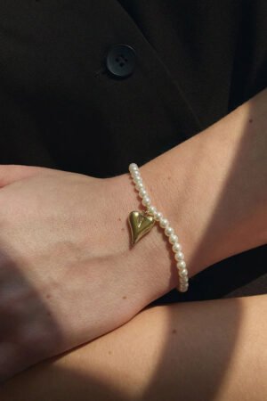 Pretty In Pearls armband - Goud