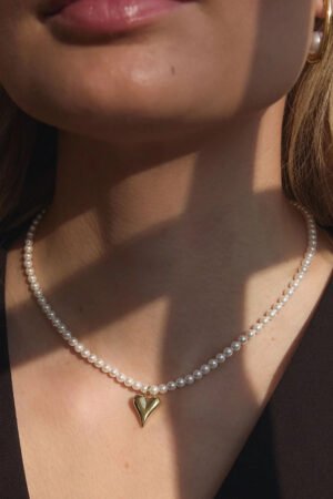 Pretty In Pearls ketting - Goud
