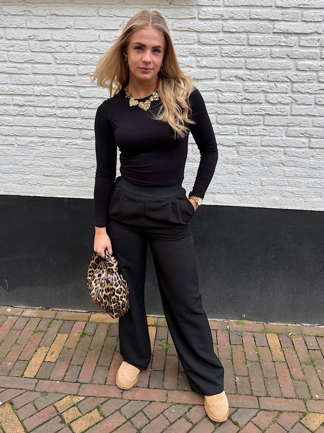 Redefined broek - zwart