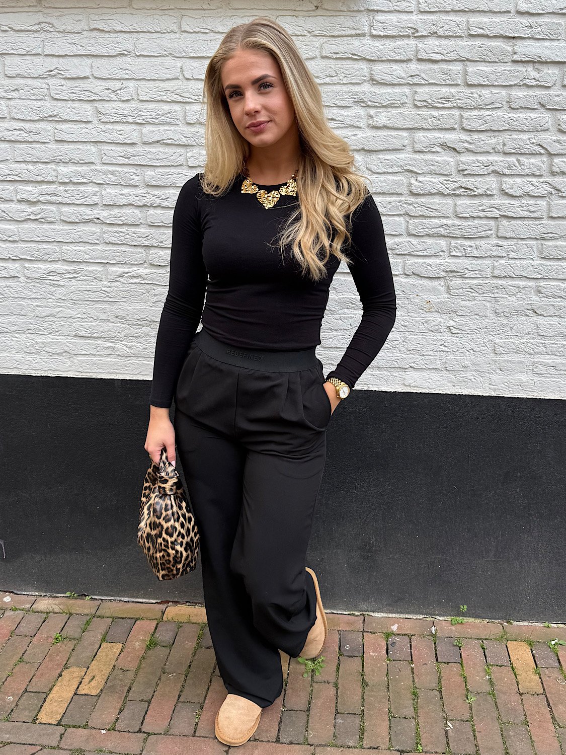 Redefined broek - zwart