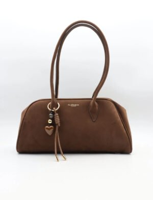 Tas met charms 7573 - bruin