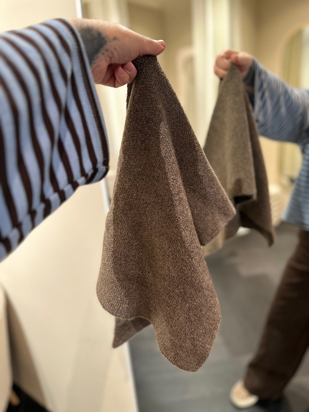 Triangle sjaatje - bruin