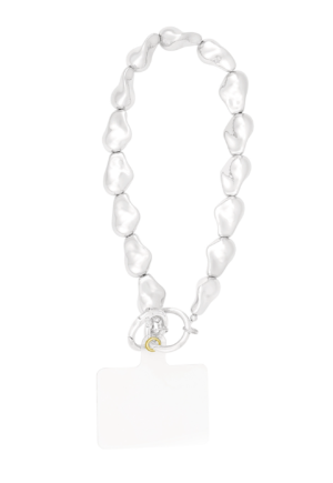 Zilveren telefoonkoord Elegant Edge