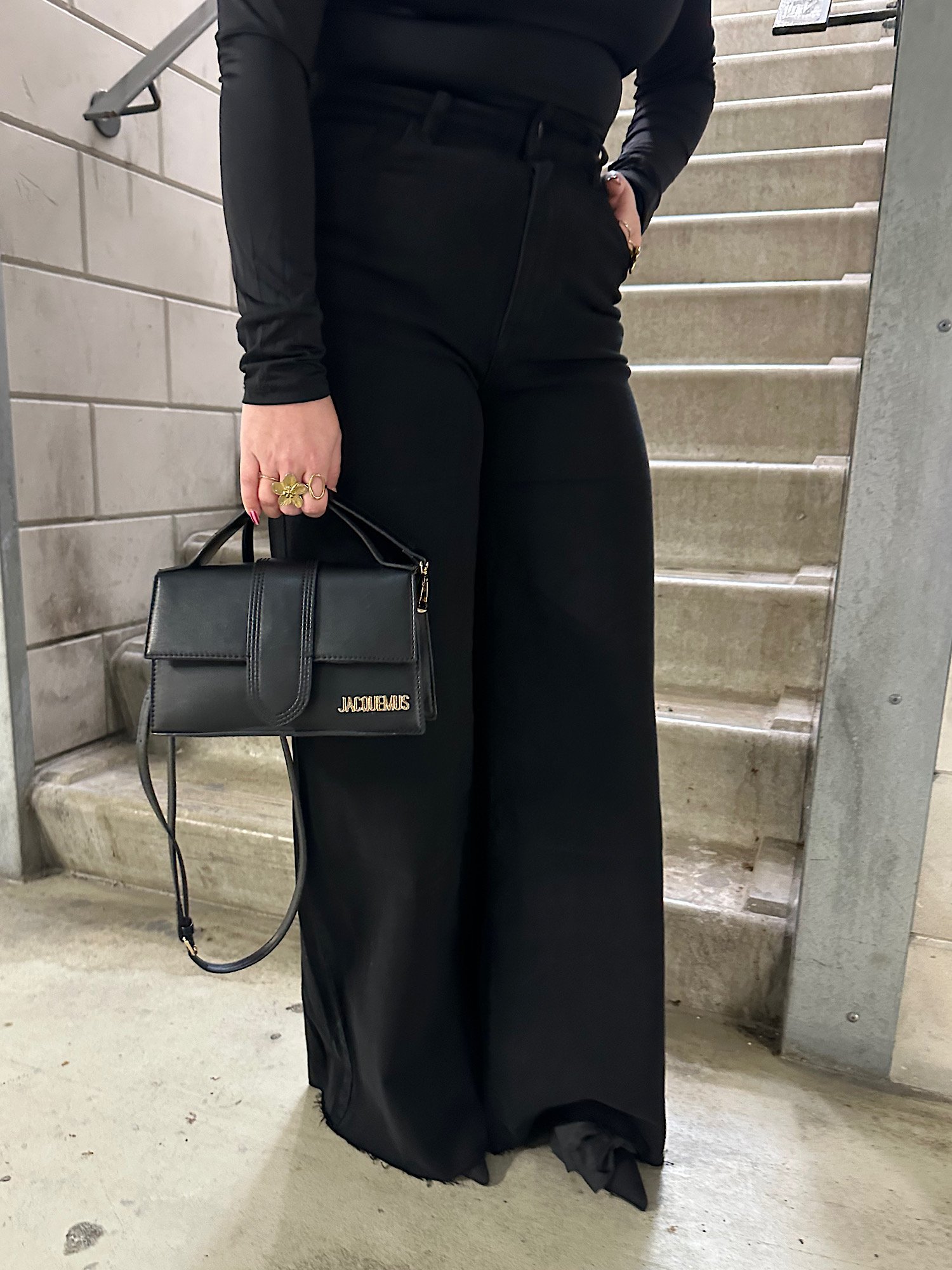 Extra wide jeans 9092-10 - zwart