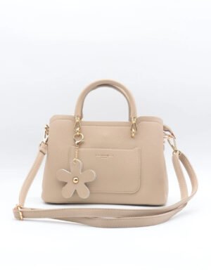 Handtas met vakje 6931 - beige