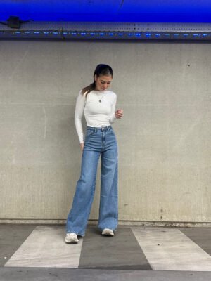 Regular extra wide jeans Z3221 - blauw