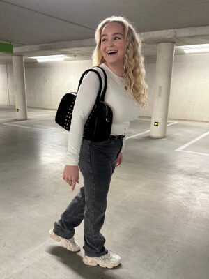 Tall straight leg jeans K2707 - antraciet