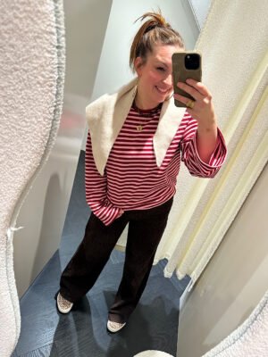 Triangle sjaaltje - ecru