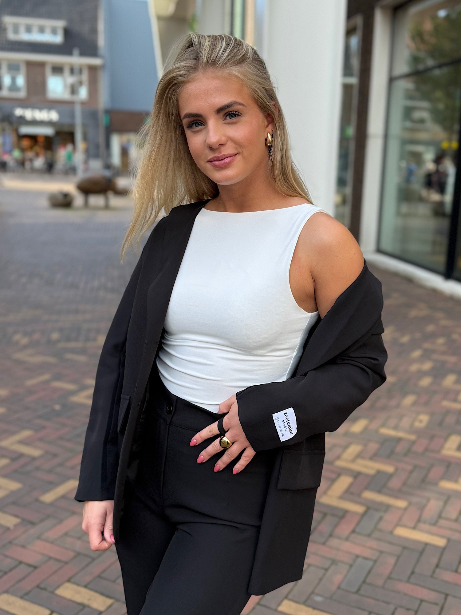 ZM - zwarte studio blazer