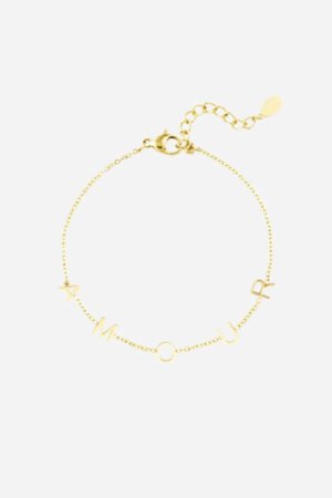 Amour armband - Goud