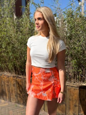 Wit cropped shirt Deborah