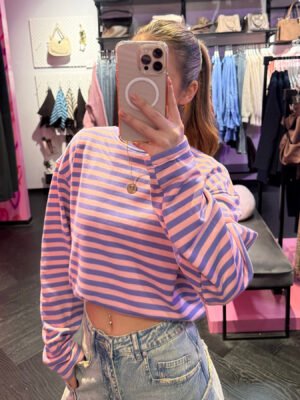 ZM longsleeve Esté - lila/ roze