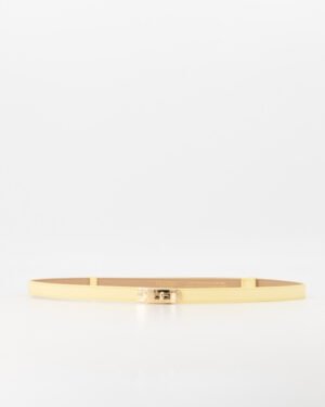 Verstelbare riem Garcia - butter yellow