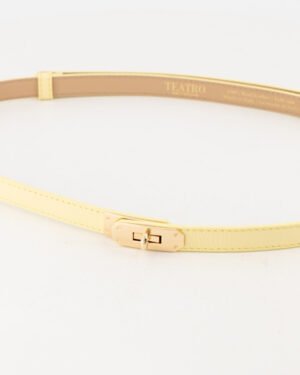 Verstelbare riem Garcia - butter yellow