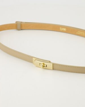 Verstelbare riem Garcia - taupe