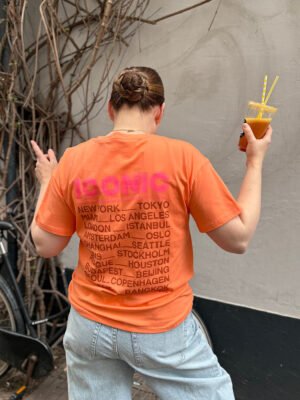 Iconic t-shirt - oranje