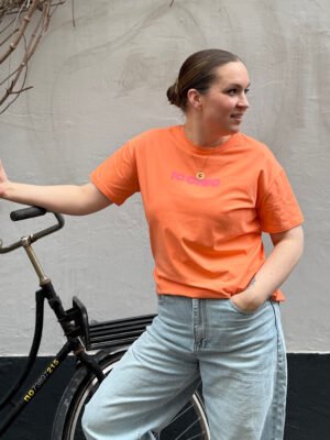 Iconic t-shirt - oranje