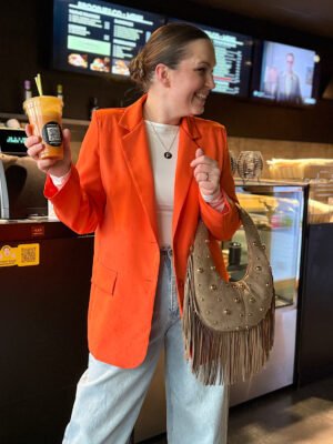 ZM - Studio blazer - oranje