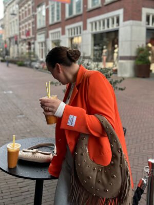 ZM - Studio blazer - oranje