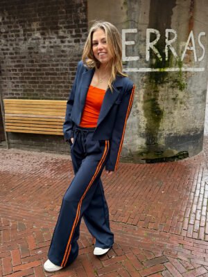 ZM - The Basic Club longsleeve - oranje